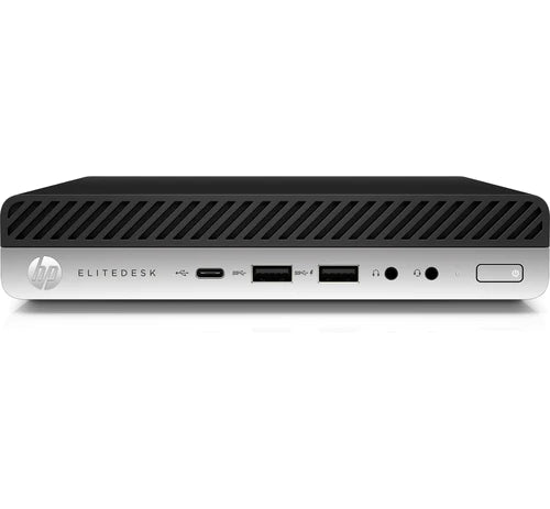 HP EliteDesk 800 G4 Desktop Mini i5-8500T [Hexa] 2.10GHz USB-C 16GB DDR4 256GB NVMe
