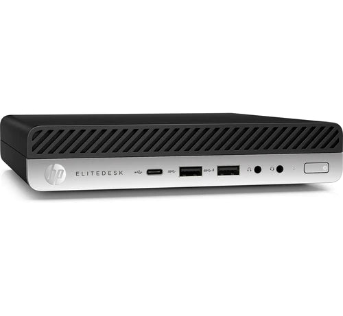 HP EliteDesk 800 G4 Desktop Mini i5-8500T [Hexa] 2.10GHz USB-C 16GB DDR4 256GB NVMe