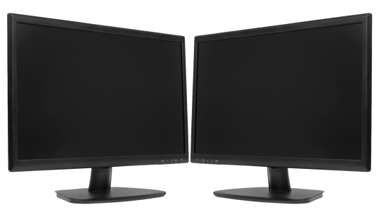 2x 22" Monitor
